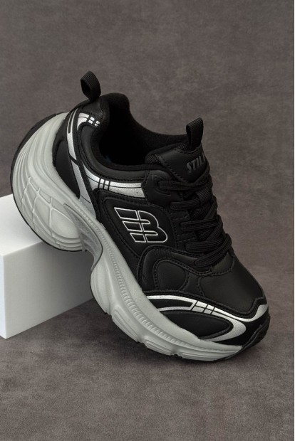 Кросівки жіночі демісезонні, колір чорний, 248RCX1530