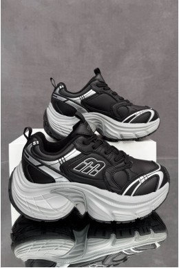 Кросівки жіночі демісезонні, колір чорний, 248RCX1530