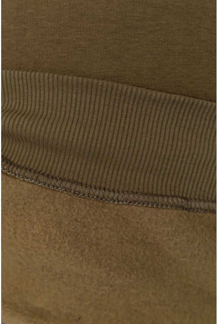 Купити Батник чоловічий на флісі, колір хакі, 215R5044 - Фото №6