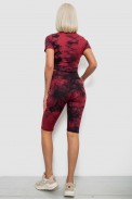 Костюм жіночий домашній, колір бордовий, 214R340-10 оптом - фото № 3