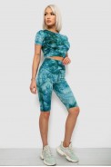 Костюм жіночий домашній, колір зелений, 214R340-10 оптом - фото № 2