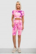 Костюм жіночий домашній, колір рожевий, 214R340-10 - фото № 0