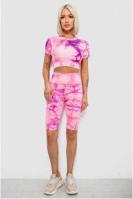 Костюм женский домашний, цвет розовый, 214R340-10