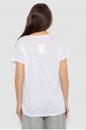 Футболка женская с принтом, цвет белый, 244R2073-1 - фото № 3