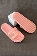 Шльопанці жіночі з аплікацією, колір рожевий, 243R5030-2 - фото № 2