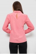 Рубашка женская однотонная  -уценка, цвет розовый, 230R100-5-U-2 оптом - фото № 3