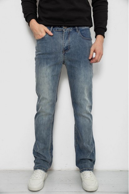 Джинсы мужские, цвет синий, 244R05-2