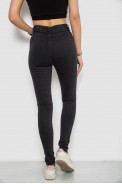 Джинси жіночі Skinny, колір чорний, 182R4296 оптом - фото № 3