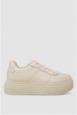 Кеди жіночі  -уцінка, колір бежевий, 248RK11-U-5