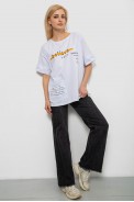Футболка женская с принтом, цвет белый, 244R4020 - фото № 1