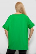 Футболка женская с принтом, цвет зеленый, 244R4020 - фото № 3