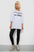 Футболка женская с принтом, цвет белый, 244R3012-5 - фото № 1