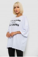 Футболка женская с принтом, цвет белый, 244R3012-5 - фото № 2