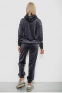 Спортивний костюм жіночий велюровий, колір сірий, 241R1530-5 - фото № 3