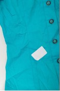 Рубашка женская однотонная  -уценка, цвет бирюзовый, 230R068-5-U-50 оптом - фото № 6