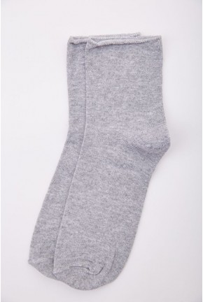 Светло-серые мужские носки, средней длины, 167R322