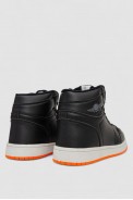 Кроссовки мужские зимние на меху, цвет черно-оранжевый, 248RH206 - фото № 3
