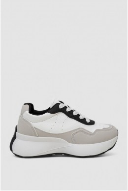 Кроссовки женские, цвет серо-черный, 248RXM40