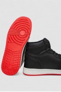 Кросівки чоловічі зимові на хутрі, колір чорно-червоний, 248RH206 - фото № 4