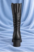 Сапоги женские зимние на меху, цвет черный, 243R12005 - фото № 4