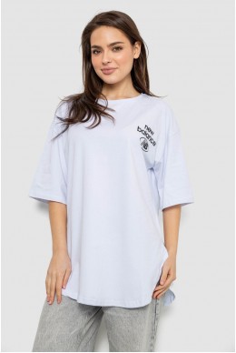 Футболка жіноча з принтом, колір білий, 244R2030