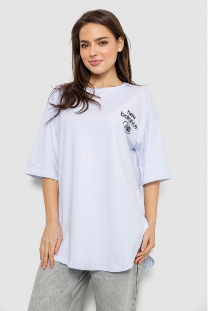 Футболка жіноча з принтом, колір білий, 244R2030