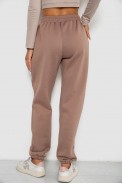 Спортивні штани жіночі на флісі  -уцінка, колір мокко, 238R58671-U-14 - фото № 3