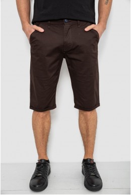 Шорты мужские классические, цвет шоколадный, 243RXK39-6-2
