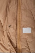 Куртка жіноча зимова коротка  -уцінка, колір бежевий, 244R865-U-4 - фото № 8