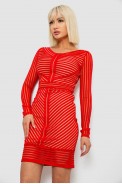 Платье женское на подкладке, цвет красный, 230R326 - фото № 2