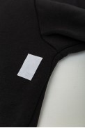 Спортивний костюм чоловічий на флісі  -уцінка, колір чорний, 190R015-U-1