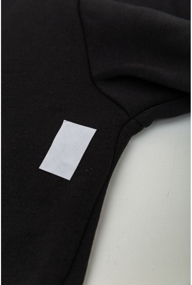 Купити Спортивний костюм чоловічий на флісі  -уцінка, колір чорний, 190R015-U-1 - Фото №2