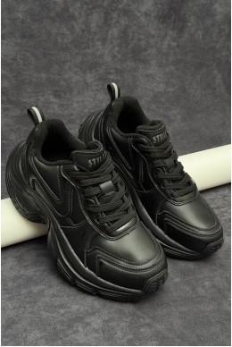 Кросівки жіночі демісезонні  -уцінка, колір чорний, 248RCX1520-U