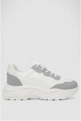 Кроссовки женские  -уценка, цвет бело-серый, 248RA90-U-4