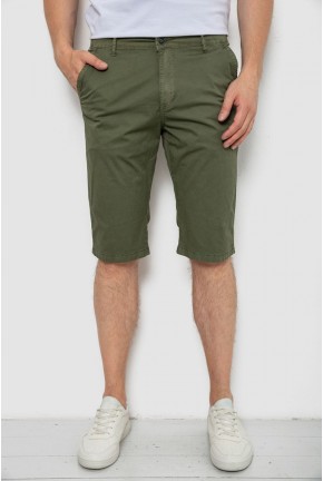 Шорти чоловічі, колір хакі, 244RLS24-0180