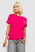 Футболка женская с принтом, цвет малиновый, 244R1035-5 - фото № 0
