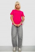 Футболка женская с принтом, цвет малиновый, 244R1035-5 - фото № 1