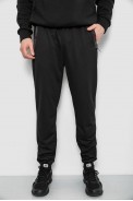 Спортивные штаны мужские, цвет черный, 244R429 - фото № 0