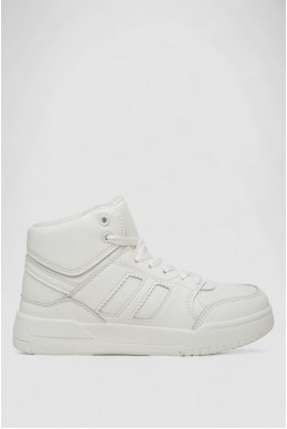 Кроссовки женские зимние на меху, цвет белый, 248RAD500