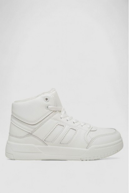 Кроссовки женские зимние на меху, цвет белый, 248RAD500