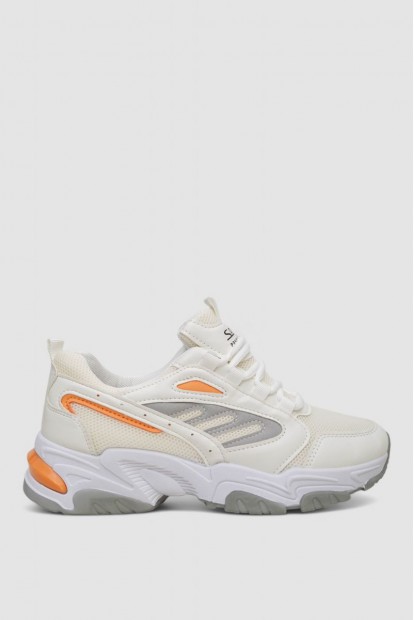 Кросівки жіночі демісезонні, колір білий, 244R22-40