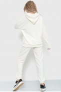 Спорт костюм женский демисезонный, цвет молочный, 177R030 - фото № 3