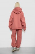 Спортивный костюм женский на флисе, цвет пудровый, 247R1058-5 - фото № 3