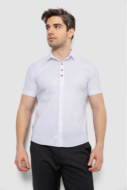 Рубашка мужская, цвет белый, 214R7001