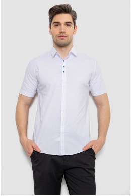 Сорочка чоловіча, колір біло-синій, 214R7001