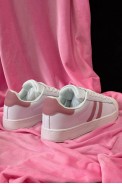 Кроссовки женские демисезонные, цвет бело-розовый, 248RHB640 оптом - фото № 3