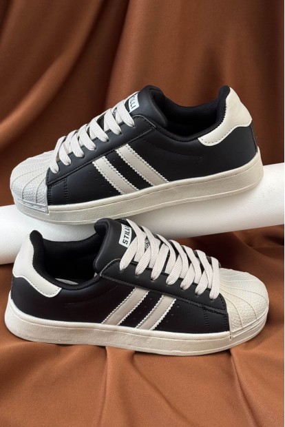 Кроссовки женские демисезонные, цвет черно-серый, 248RHB640