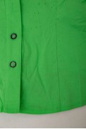 Сорочка жіноча однотонна  -уцінка, колір зелений, 230R068-11-U-92 - фото № 5
