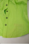 Сорочка жіноча однотонна  -уцінка, колір салатовий, 230R068-11-U-87 - фото № 5