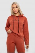 Спортивный костюм женский двухнитка  -уценка, цвет терракотовый, 214R1419-002-U-9 - фото № 1